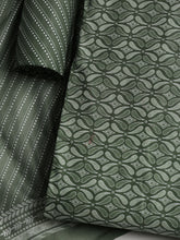 Printed Cotton Blend Unstitched Suit With Dupatta